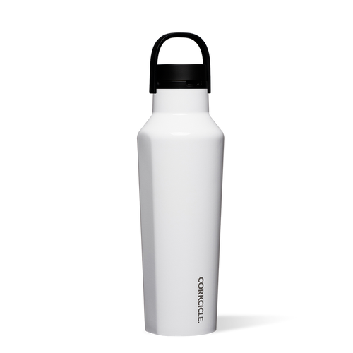 20 oz Sport Canteen - Gloss White