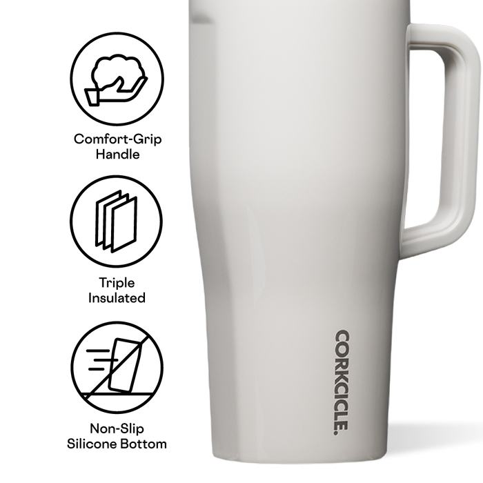 22 oz Leakproof Cruiser - Gloss Oatmilk