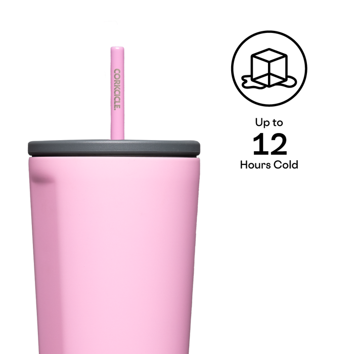 24 oz Cold Cup - Sun Soaked Pink