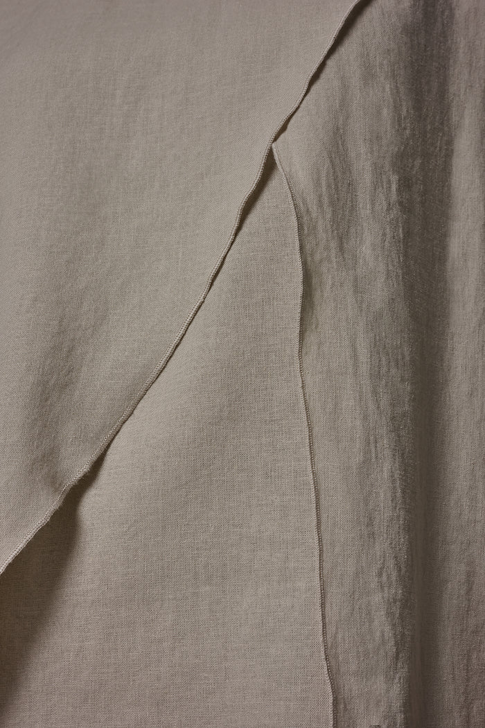 3/4 SLEEVE OVERLAY BLOUSE