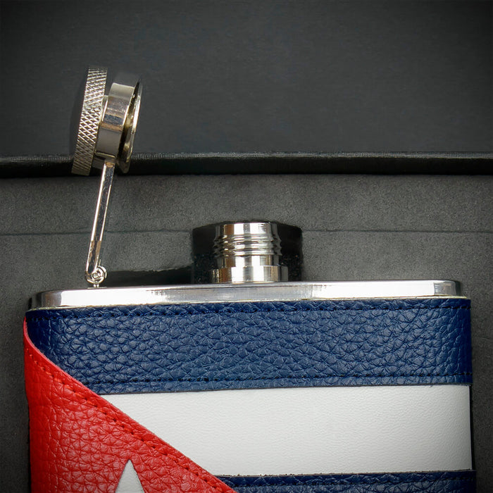 6oz Cuban Hip Flask - FL59