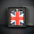 6oz Union Jack Hip Flask - FL52