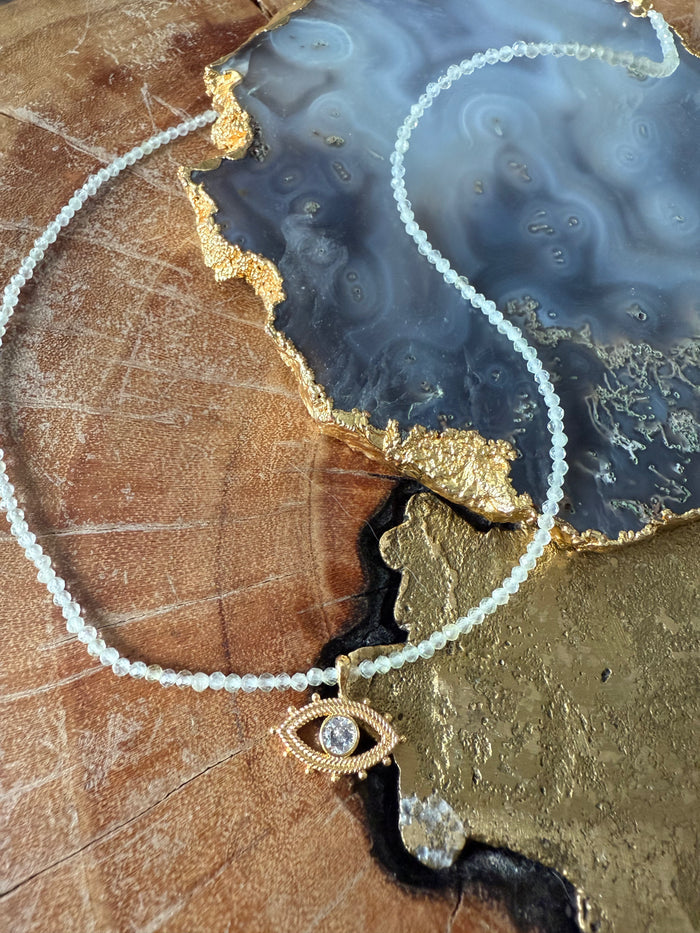 Maisonirem Papala Eye Necklace