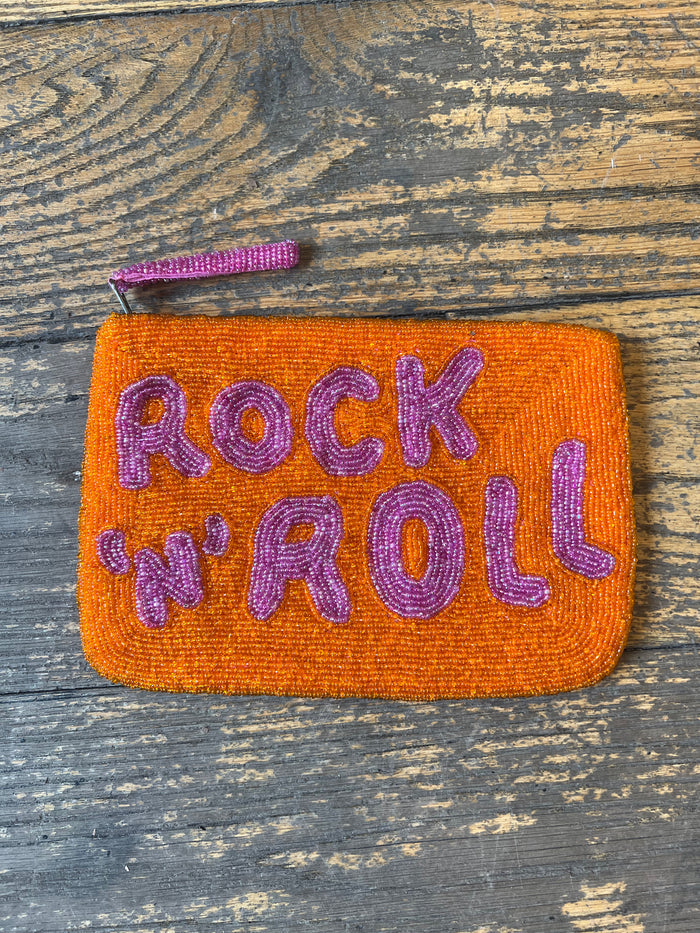 The Jacksons Beaded Clutch