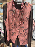 Mauve vest