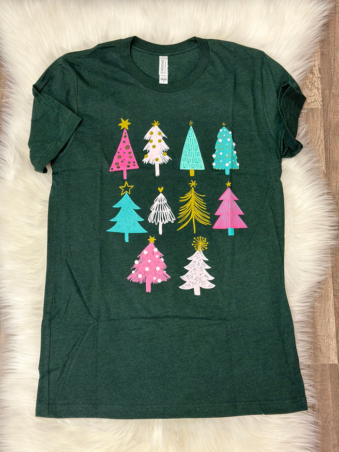 Pink Trees Tee