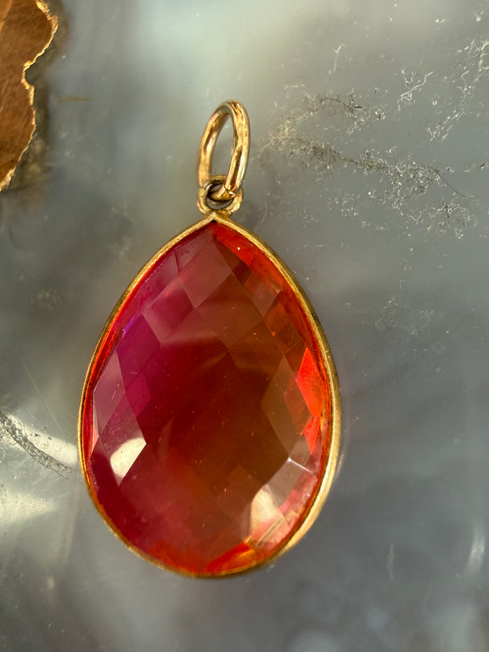 Cristina V Pink Hydro Quartz Charm