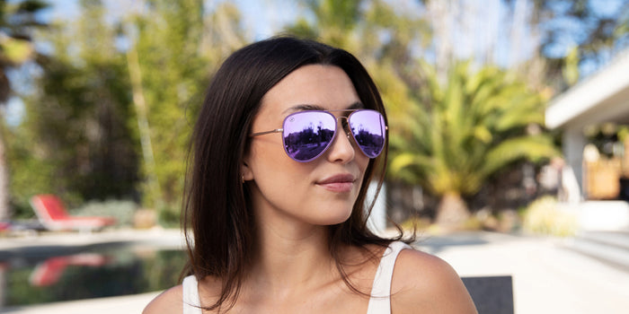 A-Series Sunglasses - Lilac Lacey