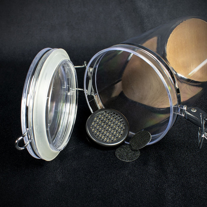 Acrylic Cigar Humidor Jar - 22 Cigars