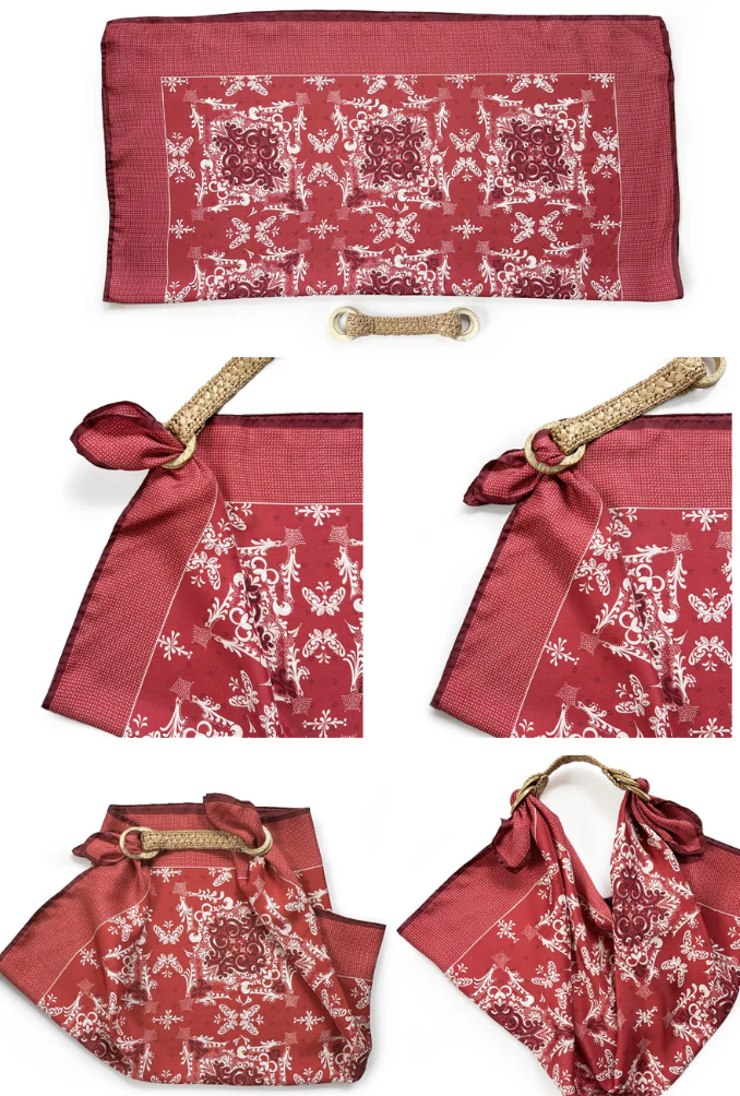 AHWR Raffia Scarf Handle