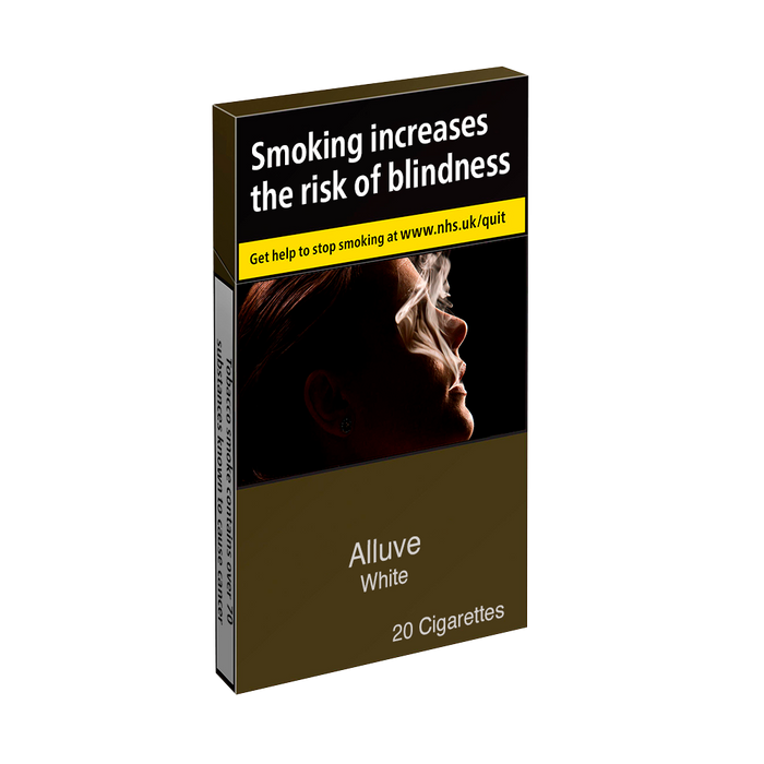 Alluve White Superslims - 20 Cigarettes