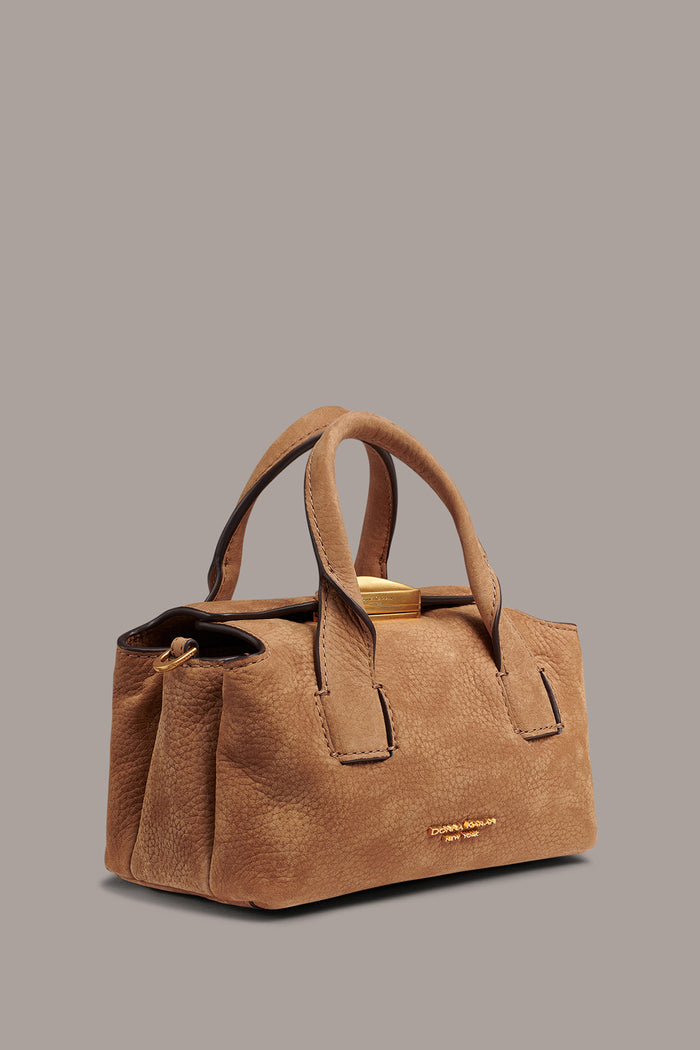 AMAGANSETT SUEDE MINI SATCHEL BAG