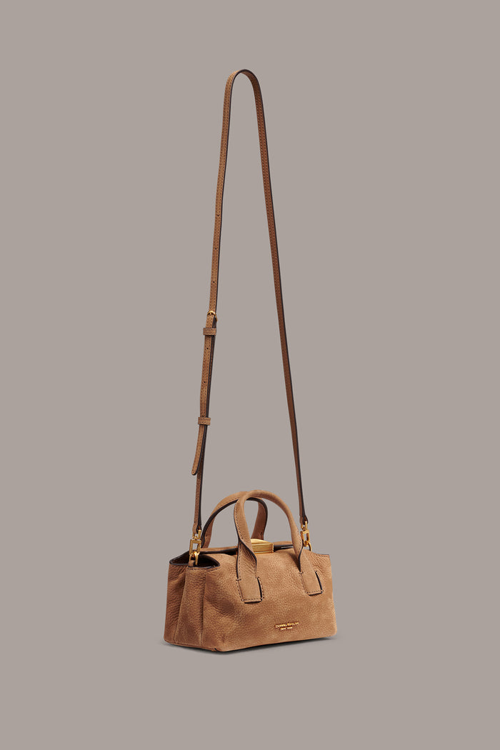 AMAGANSETT SUEDE MINI SATCHEL BAG