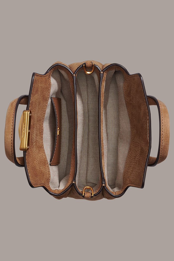 AMAGANSETT SUEDE MINI SATCHEL BAG
