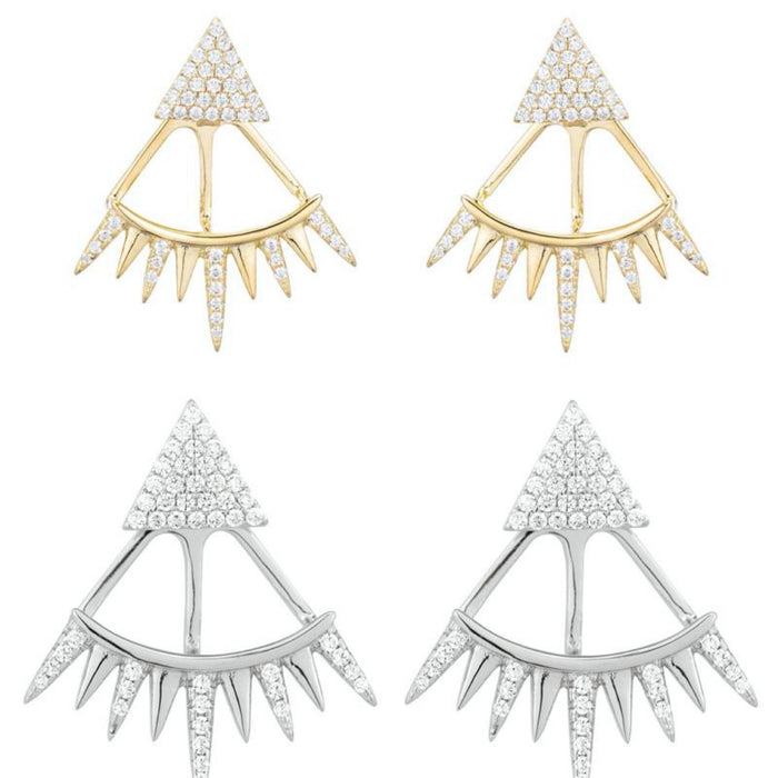 Ashley Schenkein Spike Earrings