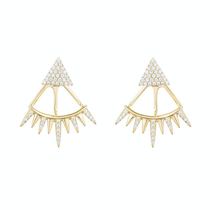 Ashley Schenkein Spike Earrings