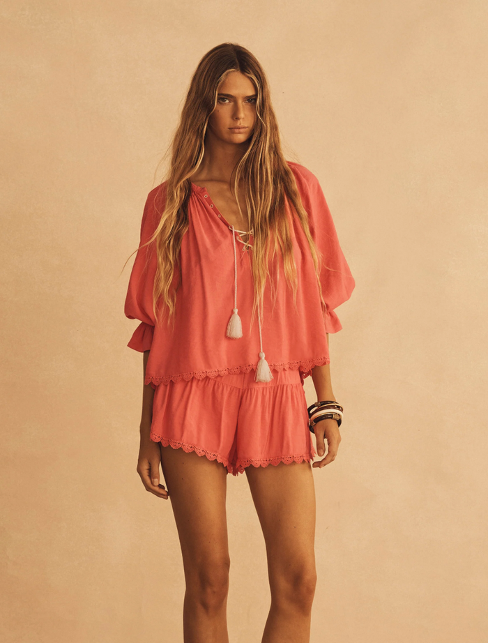 Aur Ocea Flounce Short