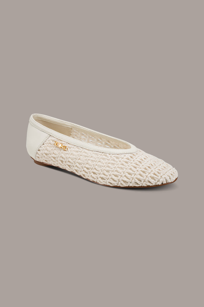 AVERY CROCHET BALLET FLAT