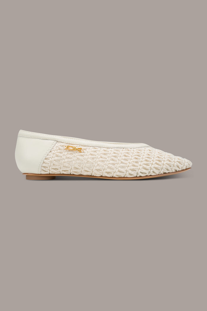AVERY CROCHET BALLET FLAT