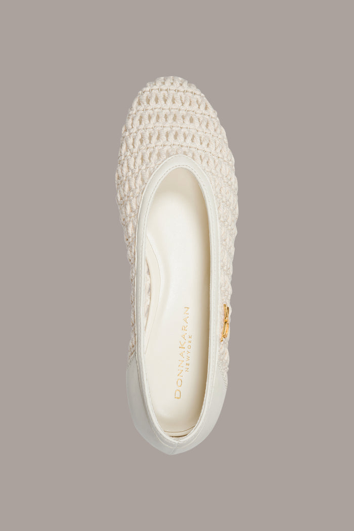 AVERY CROCHET BALLET FLAT