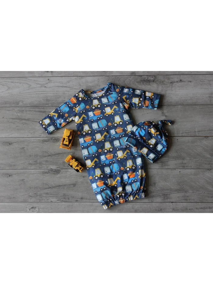 Baby Gown with Head Piece