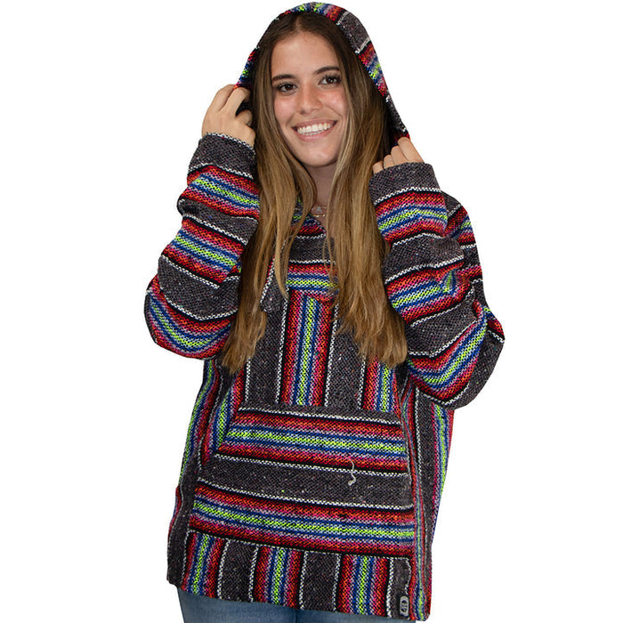 Baja Hoodie - Frisco Disco (Black/Multi)
