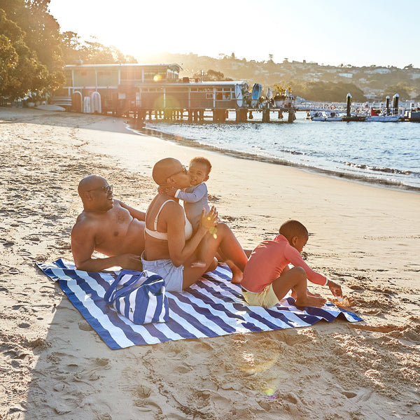 Beach/Picnic Blanket - Whitsunday Blue