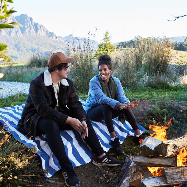 Beach/Picnic Blanket - Whitsunday Blue