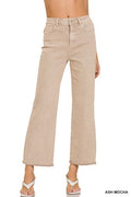Beige ankle crop