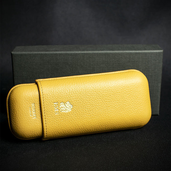 Bosquet EMS Leather Cigar Case (Limited Edition) Golden