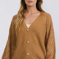 Camel cardigan