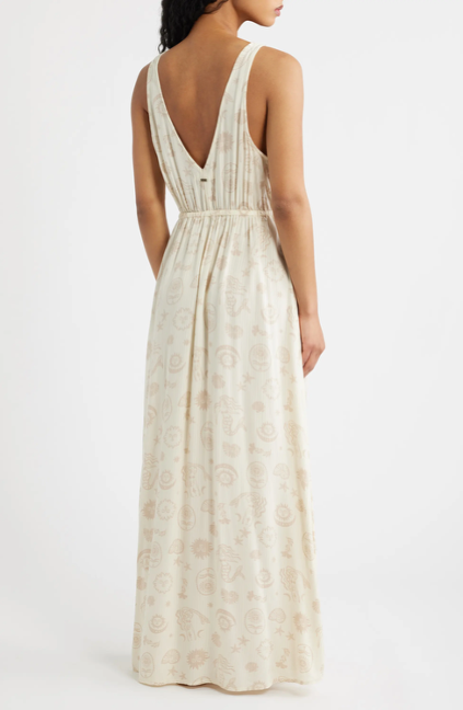 Catalina Island Maxi Dress - Natural
