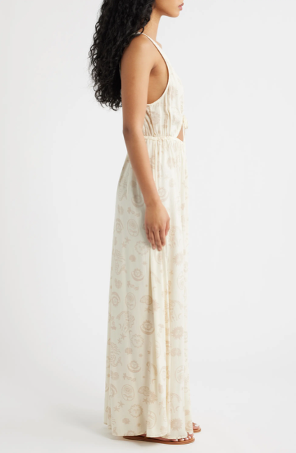 Catalina Island Maxi Dress - Natural