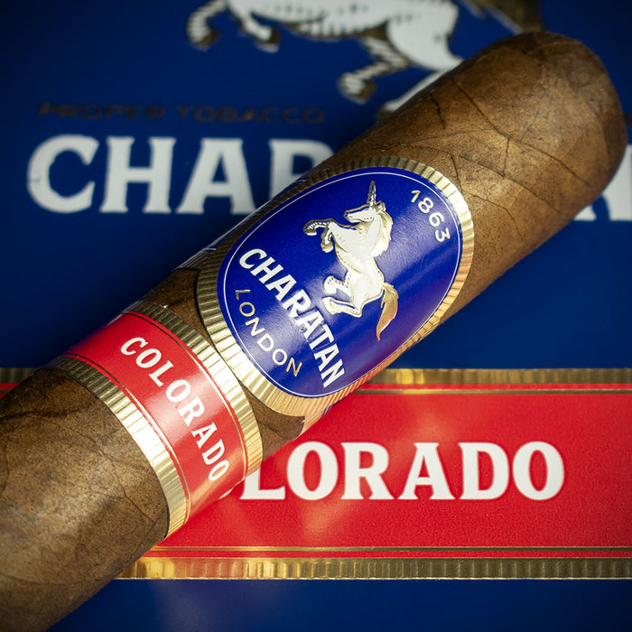 Charatan Nicaraguan Colorado Half Churchill Cigar - Single