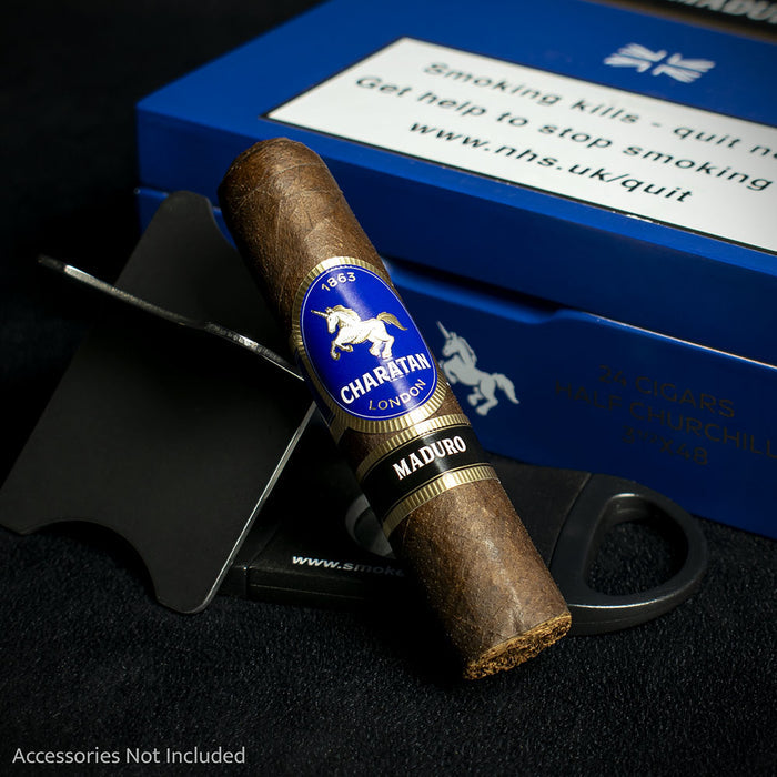 Charatan Nicaraguan Maduro Half Churchill Cigar - Single