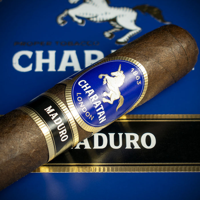 Charatan Nicaraguan Maduro Half Churchill Cigar - Single