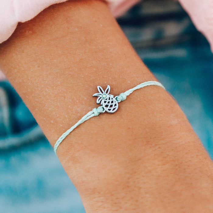 Charm Bracelet - Open Pineapple - Silver - Winterfresh