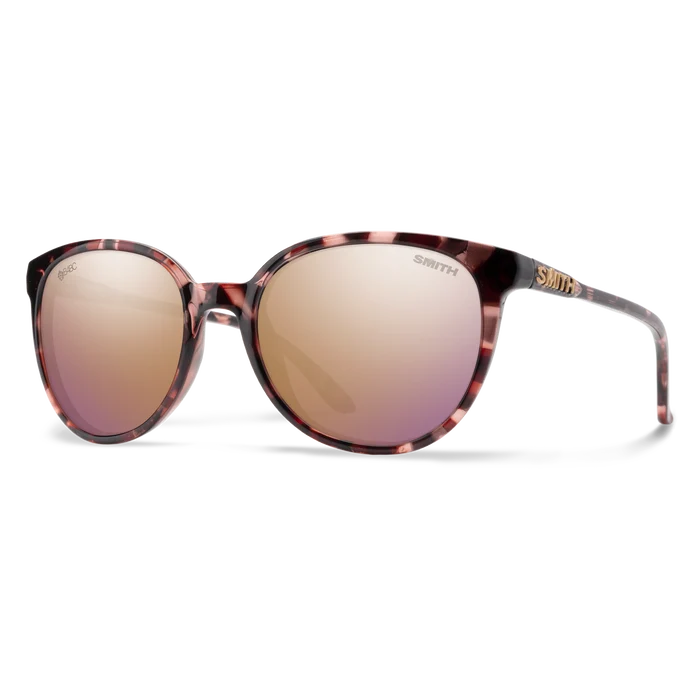 Cheetah Sunglasses - Rose Tortoise/ChromaPop Polarized Rose Gold Mirror