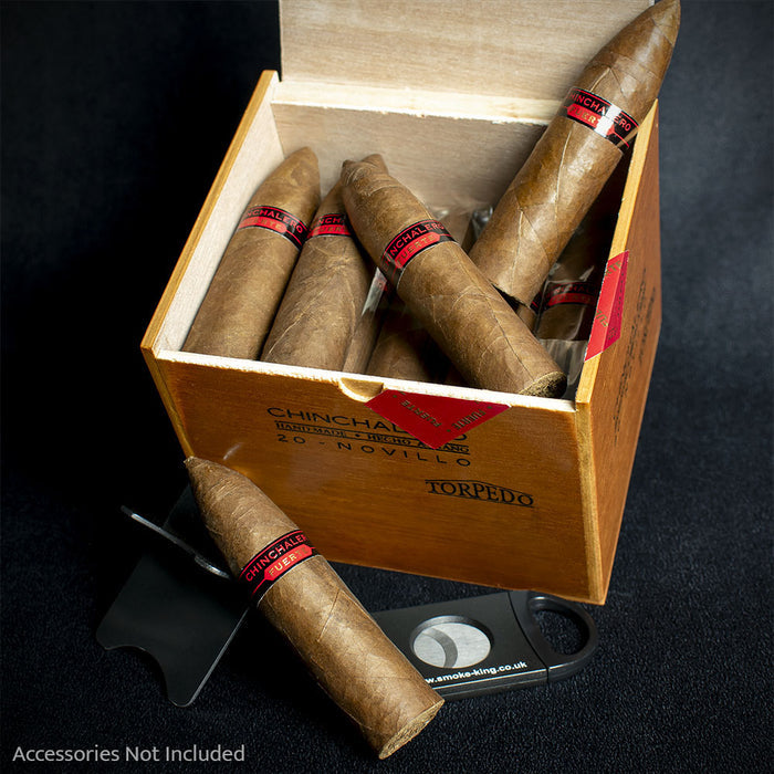 Chinchalero Novillo Torpedo Maduro Fuerte Cigars - 20 Box