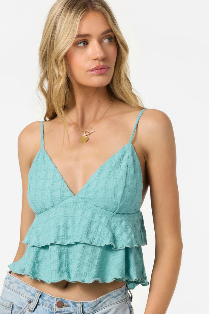 Chloey Tank Top - Nile Blue