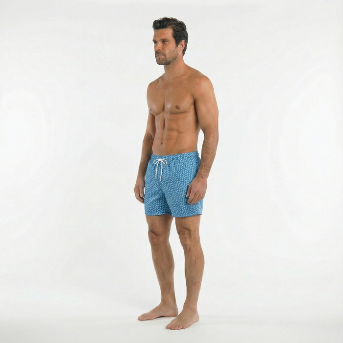 Classic Swim Shorts with Compression Liner - Tortu