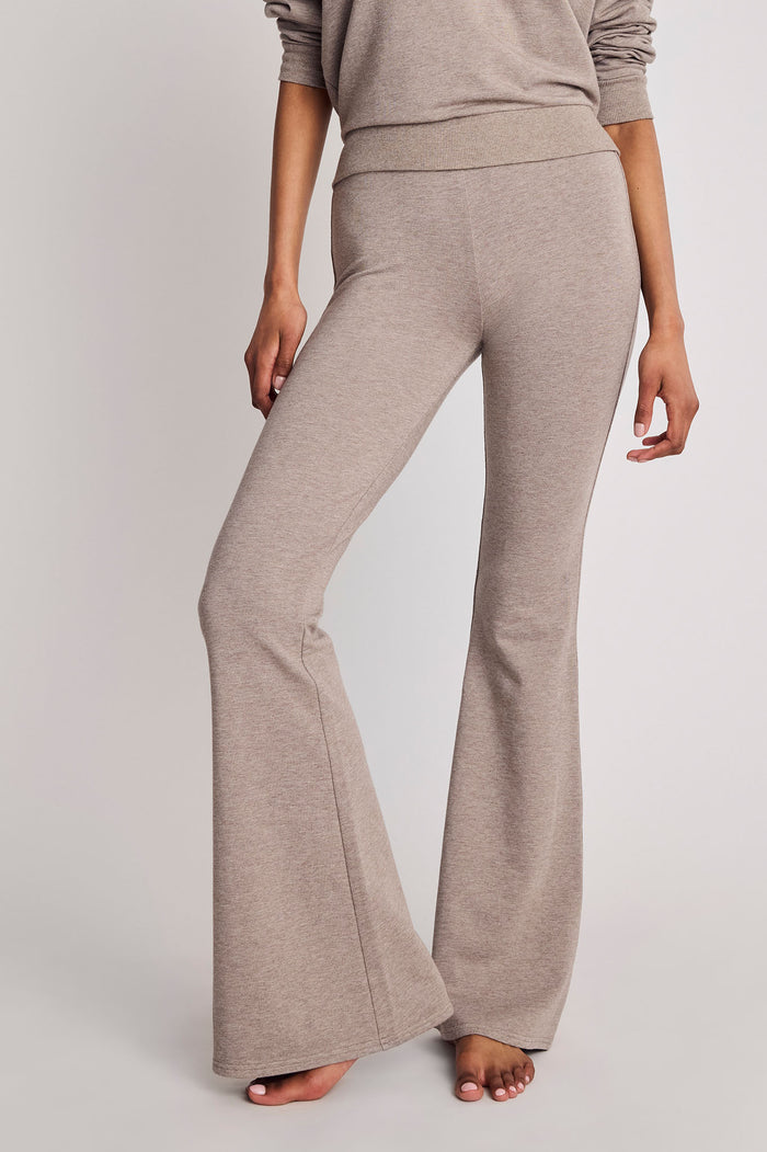 Club Flare Pant in Mink
