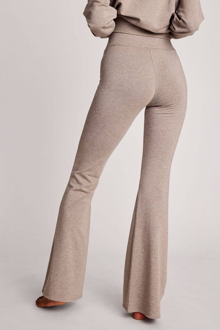 Club Flare Pant in Mink