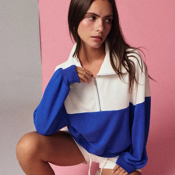 Cobalt pullover