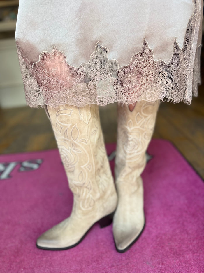 COH Lace Trim Skirt