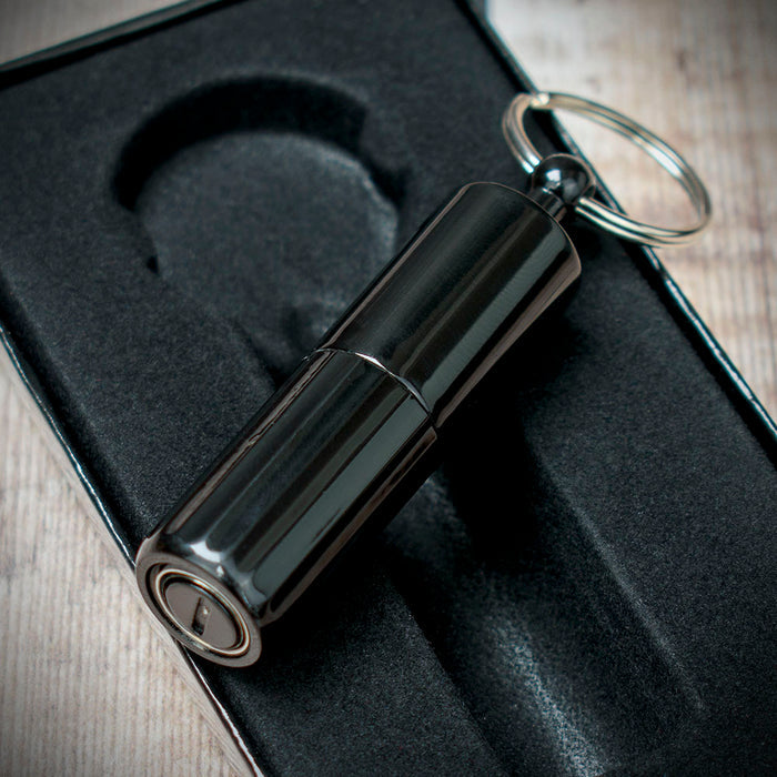 Duo Cut Cigar Punch - (Twin Blades) Black