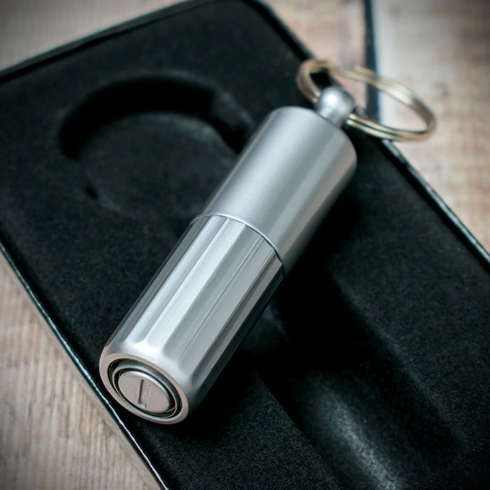 Duo Cut Cigar Punch - (Twin Blades) Silver Finish