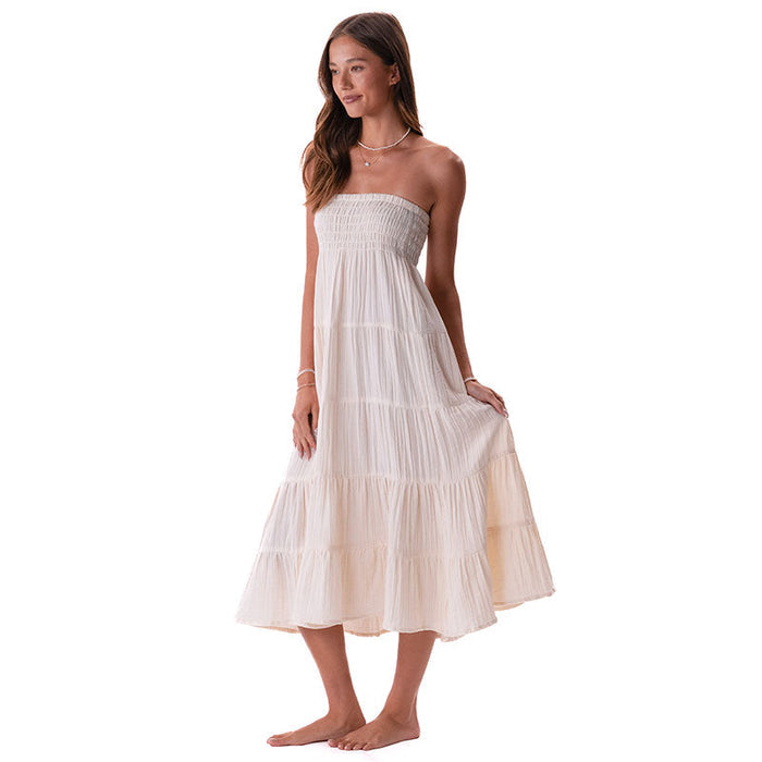 Cotton Sundrift Maxi Skirt - Cream