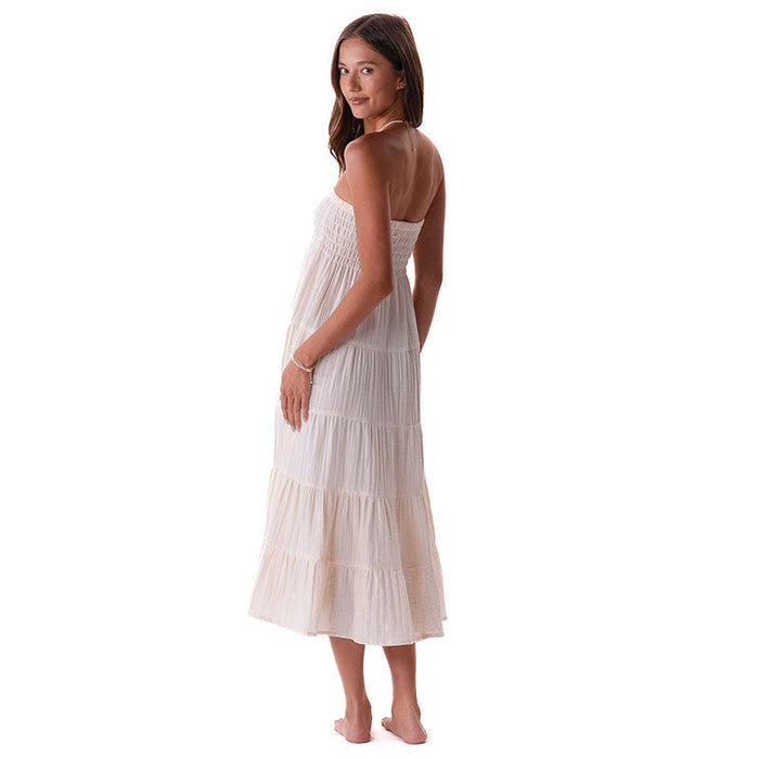 Cotton Sundrift Maxi Skirt - Cream