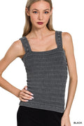 Crinkle tank
